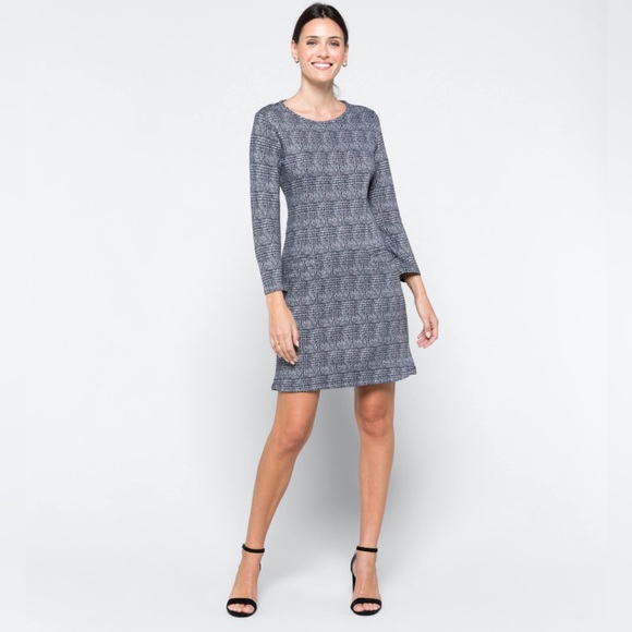 41 Hawthorn | for Stitch Fix | Aniya Jacquard Knit Dress - Picture 1 of 15